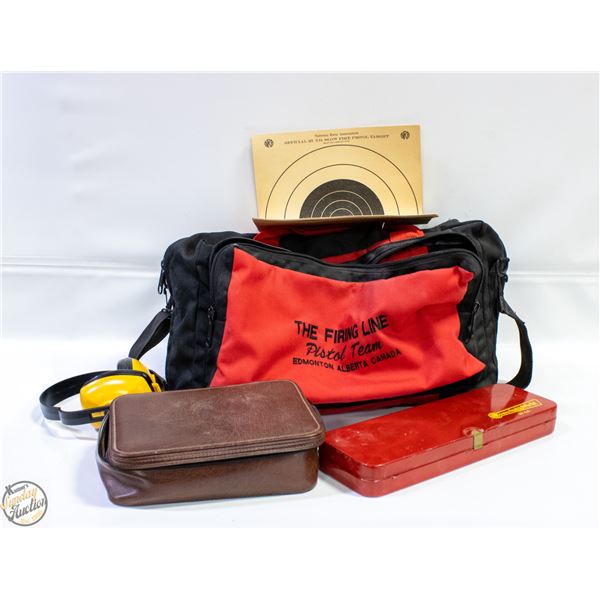 22 CAL GUN CLEANING KIT, NRA PAPER TARGETS,