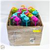 Image 1 : 12 SUMMER TIME PLASTIC BOTTLES ASSORTED COLOURS