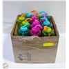 Image 1 : 12 SUMMER TIME PLASTIC BOTTLES ASSORTED COLOURS