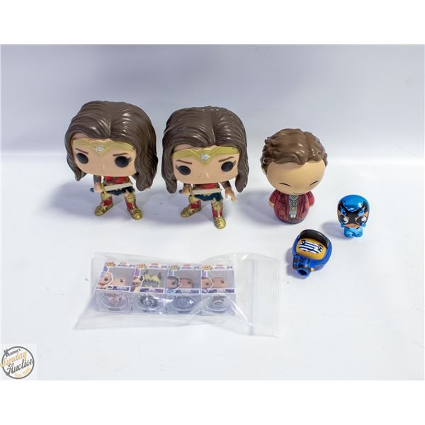 FLAT OF ASSORTED FUNKO POPS INCLUDING 4