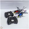Image 1 : 2 R/C HELICOPTERS WITH REMOTES