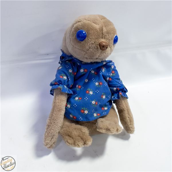 12" TALL E.T. PLUSHIE WEIGHTED BOTTOM