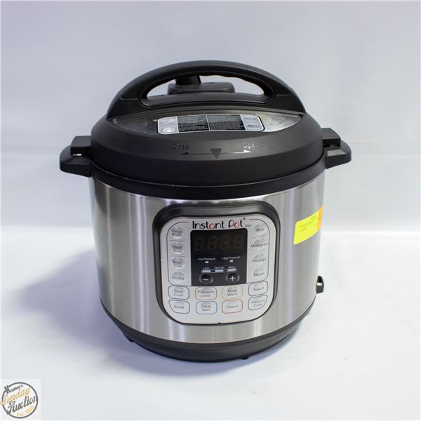 STAINLESS INSTANT POT PRESSURE COOKER