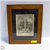 Image 1 : VICTORIAN ORIGINAL FRAMED PHOTOGRAPH CURLING TEAM