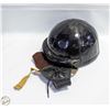 Image 1 : ANTIQUE FRENCH MOTORCYCLE HELMET