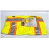 Image 1 : NEW SX 3XL MENS RAIN JACLET+BIB PANTS HI-VIZ