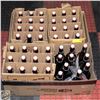 Image 1 : 46 EZ CAP 500ML AMBER FLIP TOP GLASS BEER BOTTLES
