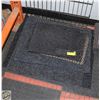 Image 1 : LOT OF 12 VARIOUS SIZES & COLORS CARPET TILES