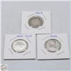 Image 1 : CDN QUARTERS LOT OF 3