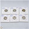 Image 1 : AMERICAN DIMES LOT OF 6