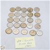 Image 1 : 25 - VARIOUS 1960S SILVER DIMES