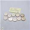 Image 1 : 10 - 1967 SILVER DIMES