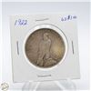 Image 1 : 1922 USA SILVER $1.00 (26.73 GRAMS 90% SILVER)