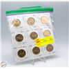 Image 1 : 9 - 2010 NAVY / MARINE $1.00 COINS