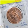Image 1 : 2012 STATUE OF LIBERTY - ONE AVP OUNCE