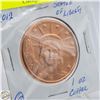 Image 1 : 2012 STATUE OF LIBERTY - ONE AVP OUNCE