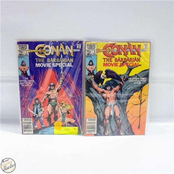 CONAN #1, #2 COMICS