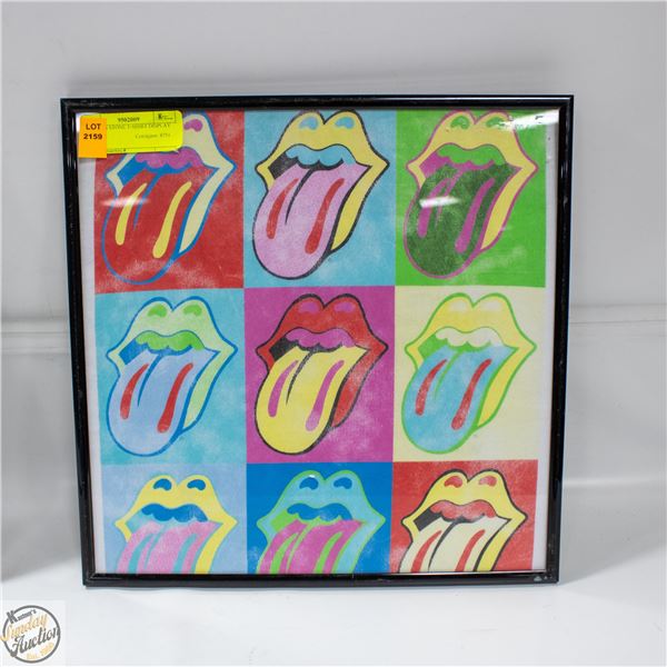 ROLLING STONE T-SHIRT DISPLAY FRAME