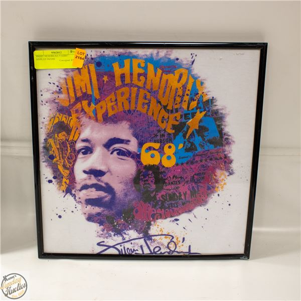JIMMY HENDRICKS T-SHIRT DISPLAY FRAME