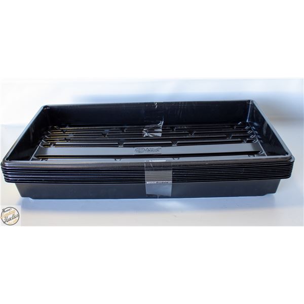 NEW 10 GROWING TRAYS SINGLE THICK 1020 SIZE
