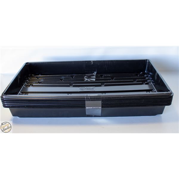 NEW 10 GROWING TRAYS SINGLE THICK 1020 SIZE