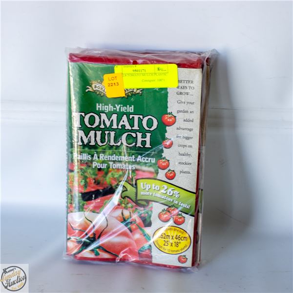 2XROLLS TOMATO MULCH PLASTIC.