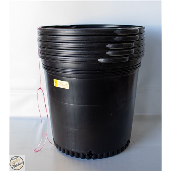 NEW 5 @ 15 GALLON NURSERY POT