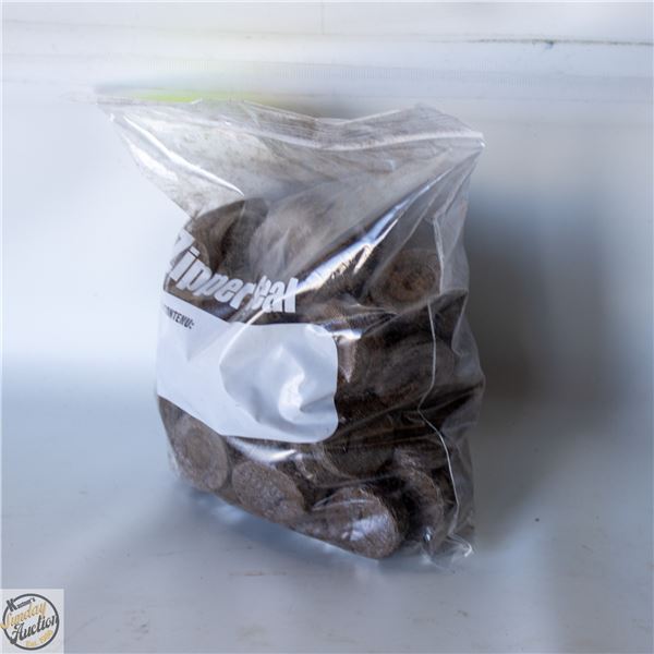 APPROX 100 JIFFY PEAT PELLETS FOR GROWING
