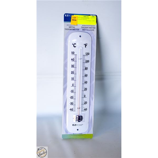METAL THERMOMETER INDOOR/OUTDOOR