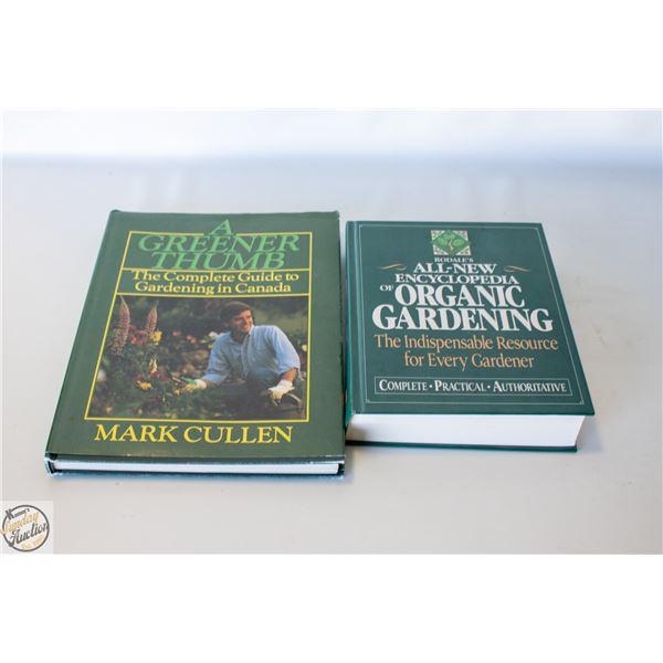 GARDENING BOOKS – A GREENER THUMB &