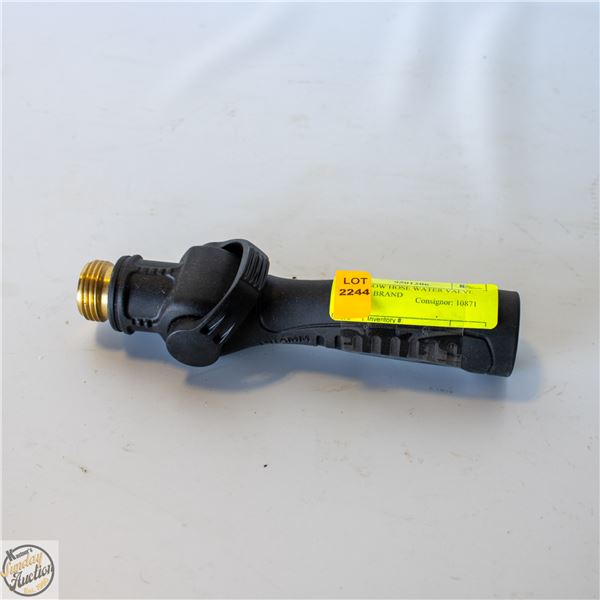HIGH FLOW HOSE WATER VALVE DRAMM BRAND