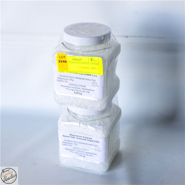 2PK MAGNESIUM SULPHATE. EPSOM SALT.