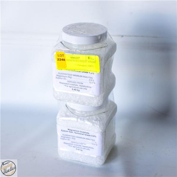 2PK MAGNESIUM SULPHATE. EPSOM SALT.