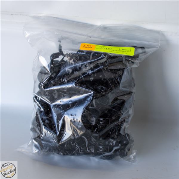 APPROX 180 @ ½” HINGED GARDEN CLIPS