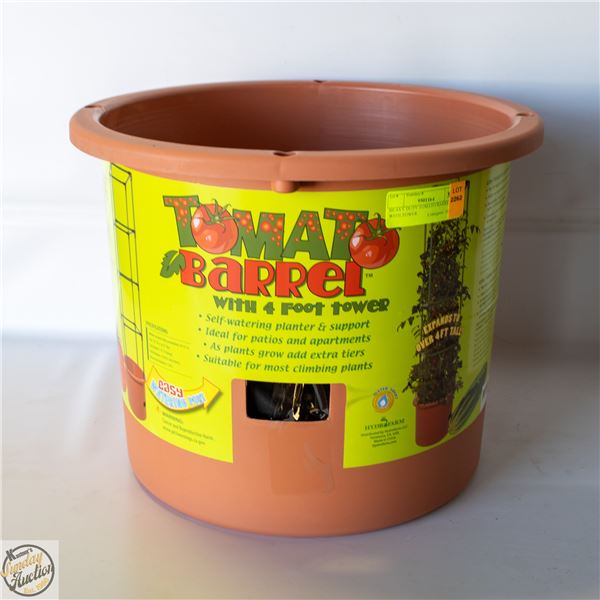 HEAVY DUTY TOMATO BARREL WITH TOWER