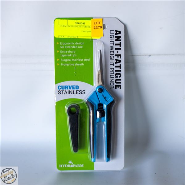 CURVED STAINLESS STEEL PRUNER