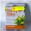 Image 1 : 2 PACKS STICKY BUG TRAPS – 24 TOTAL