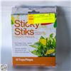 Image 1 : 2 PACKS STICKY BUG TRAPS – 24 TOTAL