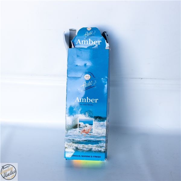 BOX WITH 6 PACKS AMBER INCENSE STICKS