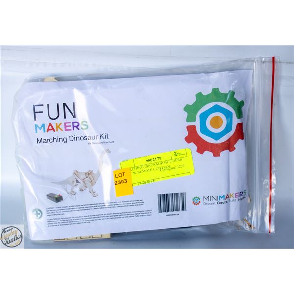 MARCHING DINOSAUR BUILDERS KKT W/REMOTE CONTROL