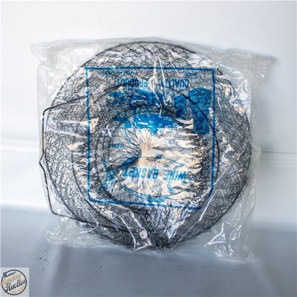 COLLAPSING WIRE FISH BASKET