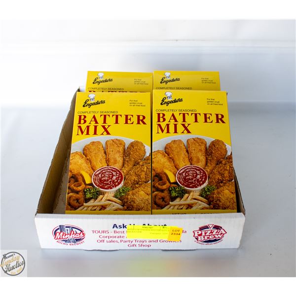 6 BOXES OF ENGEDURA CHICKEN & FISH BATTER