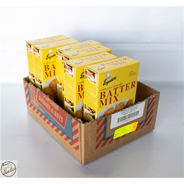 6 BOXES OF ENGEDURA CHICKEN & FISH BATTER