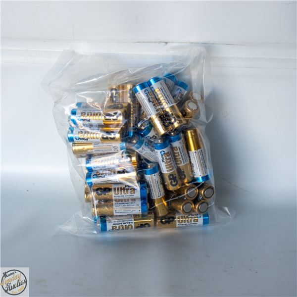 25 X 2 =50 50 TOTAL AA ALKALINE BATTERIES