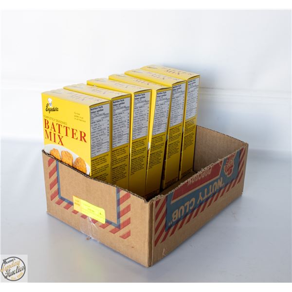 6 BOXES OF ENGEDURA CHICKEN & FISH BATTER