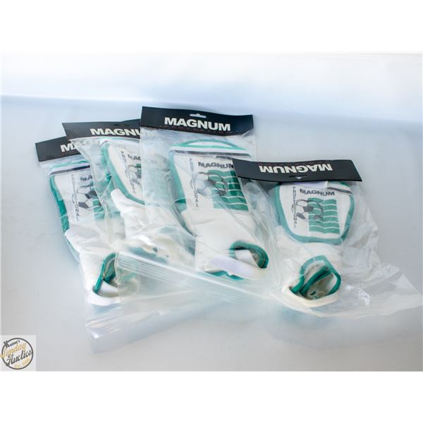 4 X PAIRS KIDS SOCCER SHIN PADS