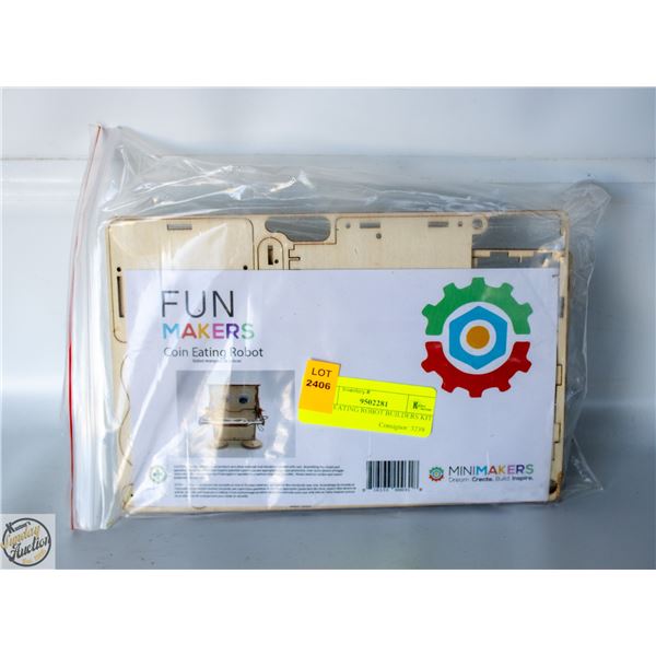 COIN EATING ROBOT BUILDERS KIT
