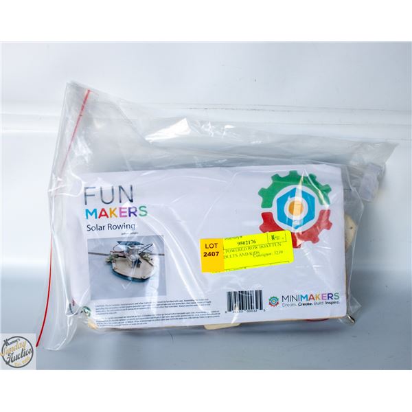 SOLAR POWERED ROW BOAT FUN FOR ADULTS AND KIDS