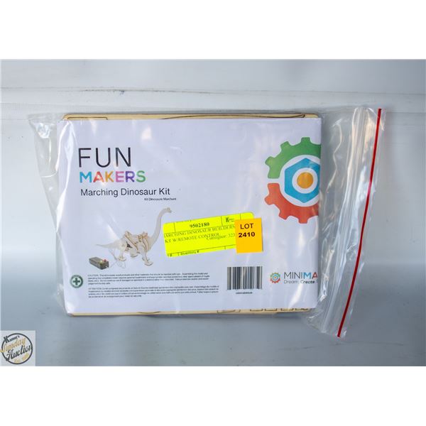 MARCHING DINOSAUR BUILDERS KKT W/REMOTE CONTROL