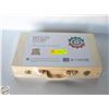 Image 1 : KIDS TOOL BOX WITH 16 REAL TOOLS IN WOODEN BOX
